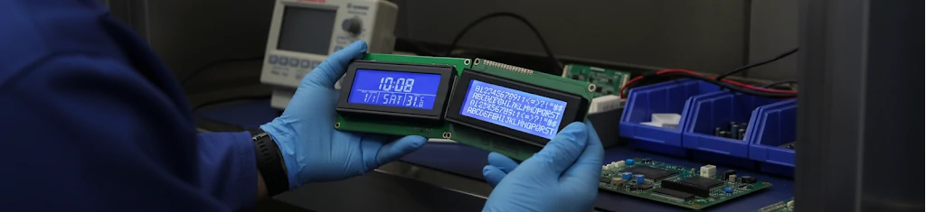lcd character display module