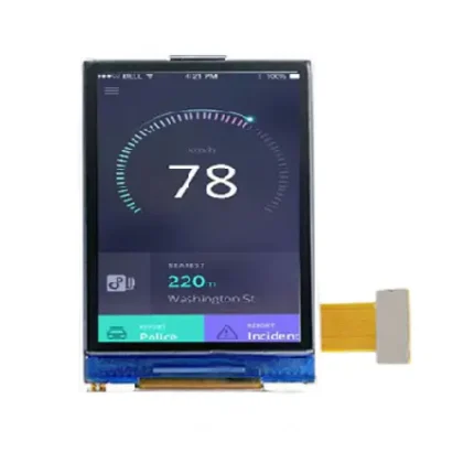 2.2 Inch 240×320 Transflective IPS TFT Display MCU Interface