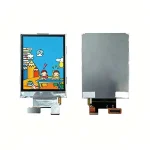 Small TFT LCD module front rear view