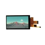 Horizontal capacitive touch TFT LCD screen