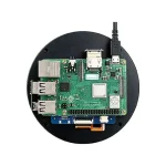 Round circular TFT LCD screen FPC cable display module