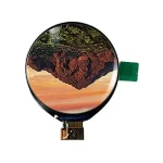 Round circular TFT LCD screen FPC connector