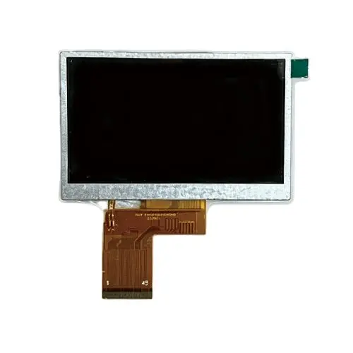 Small horizontal TFT LCD screen with L-shaped FPC cable Small horizontal TFT LCD screen with L-shaped FPC cable