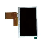Small horizontal TFT LCD screen with L-shaped FPC cable