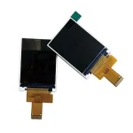 Small vertical TFT LCD flexible display module