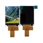 Small vertical TFT LCD flexible display module