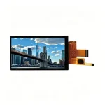 TFT LCD capacitive touch screen module with FPC cable