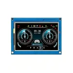 3.5-inch UART HMI touch display for Arduino and ESP32