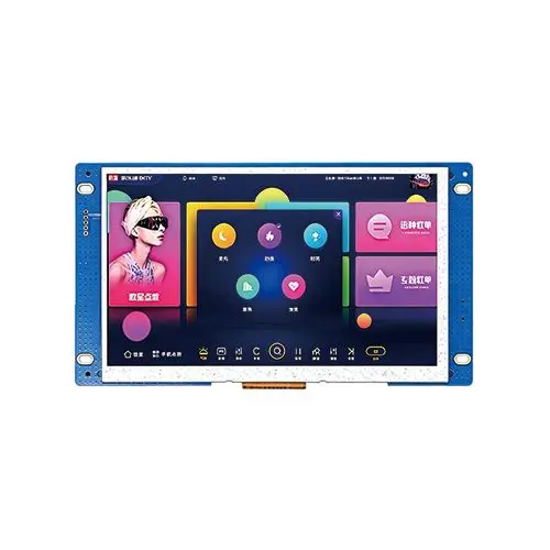 7 inch 1024×600 UART HMI touch display 7-inch 1024x600 UART HMI touch display with resistive touchscreen