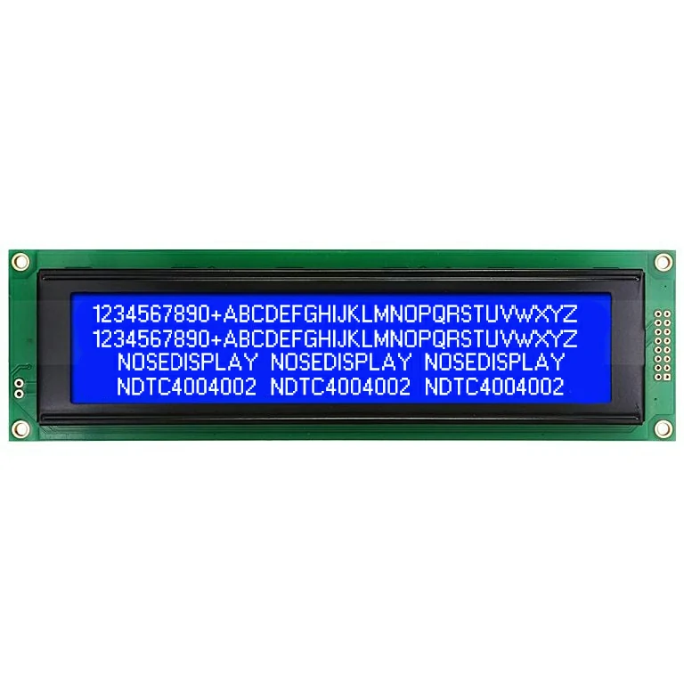 40x4-Character-LCD-Display-Arduino-4004-LCD-White-on-Blue-STN-LCD-Parallel-Interface 40x4-Character-LCD-Display-Arduino-4004-LCD-White-on-Blue-STN-LCD-Parallel-Interface