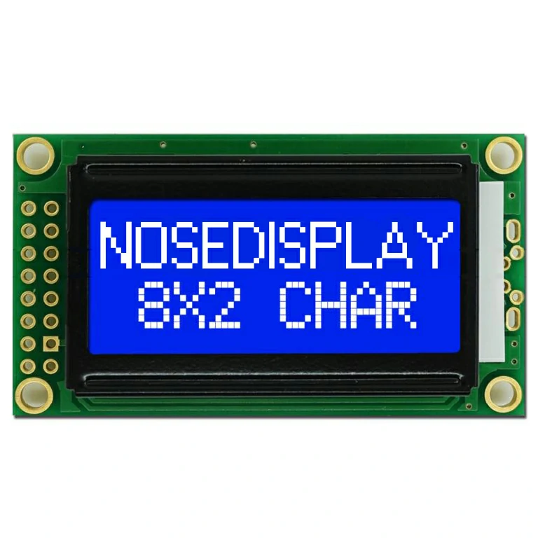 Arduino-8x2-LCD-Display-0802-Character-LCD-STN-Blue-White-Backlight-SPLC780-Controller Arduino-8x2-LCD-Display-0802-Character-LCD-STN-Blue-White-Backlight-SPLC780-Controller