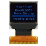 Blue-Color-0.66-inch-PMOLED-64x48-Resolution-I2C-Interface-SSD1315-Arduino