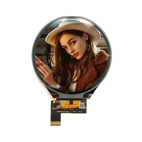 Circular framed round TFT LCD display screen Circular framed round TFT LCD display screen