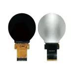 Round embedded circular LCD data monitor display