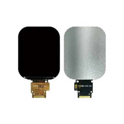 Rounded AMOLED smart watch display module