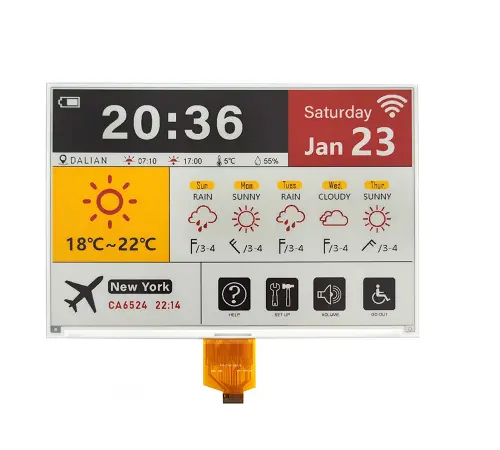 ND102EPN960640-B01 10.2-inch 960×640 black white red ePaper display