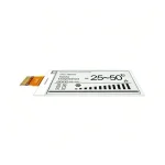 Small horizontal e-paper display SPI e ink temperature screen module