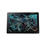 Wide industrial touch LCD monitor with status indicator LEDs