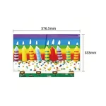 25.3-inch color ePaper panel showing candle artwork with 576.5 × 333 mm outline dimensions