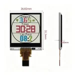 1.3 square SPI TFT LCD screen wearable display module