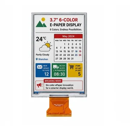 NoseDisplay- 3.7inch-6color-ePaper-A1