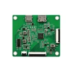 Round circular TFT LCD panel HDMI driver control board