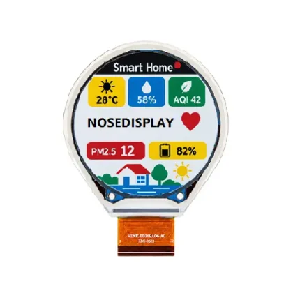 NoseDisplay-1.69-inch-Spectra6-EPD-400x400-Solution-A1