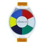 ND017EPN400400-A01 1.7-inch 400×400 round six-color ePaper display six-color reference pattern