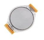 ND017EPN400400-A01 1.7-inch 400×400 round six-color ePaper display rear view with FPC connections